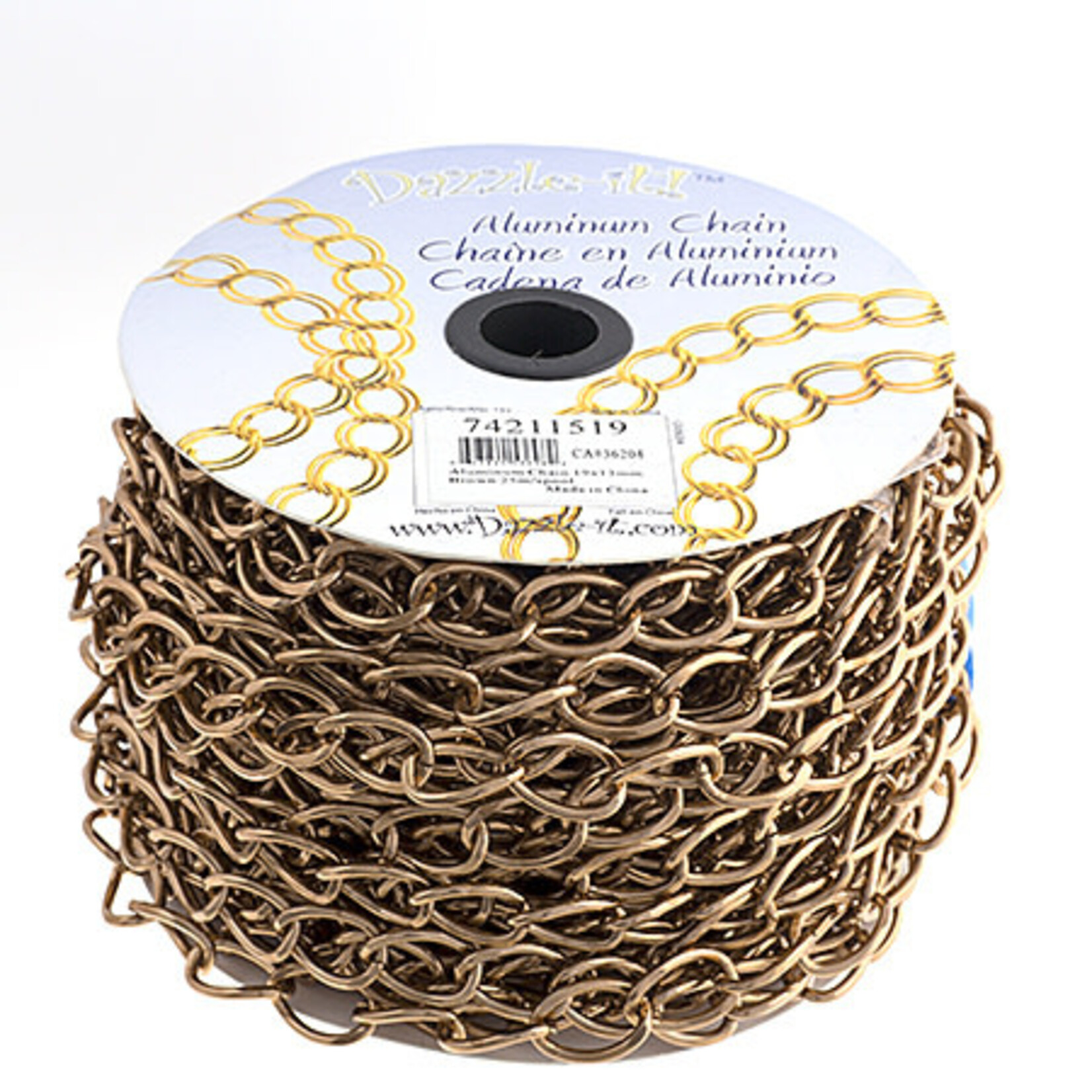Aluminum Chain 25m/Spool 19x13mm