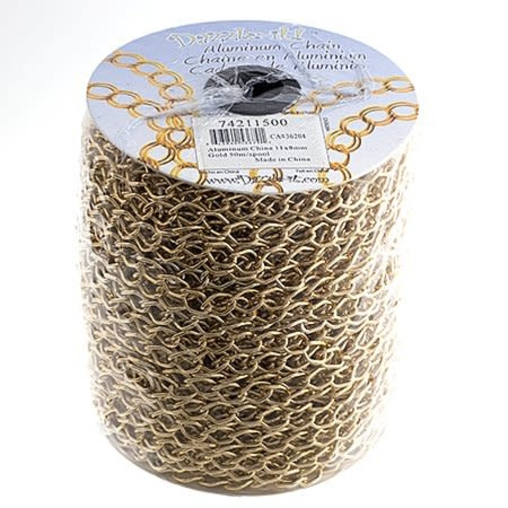 Aluminum Chain 11 x 8mm 50M/Spool