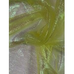 Crinkle Lame Iridescent - Yellow