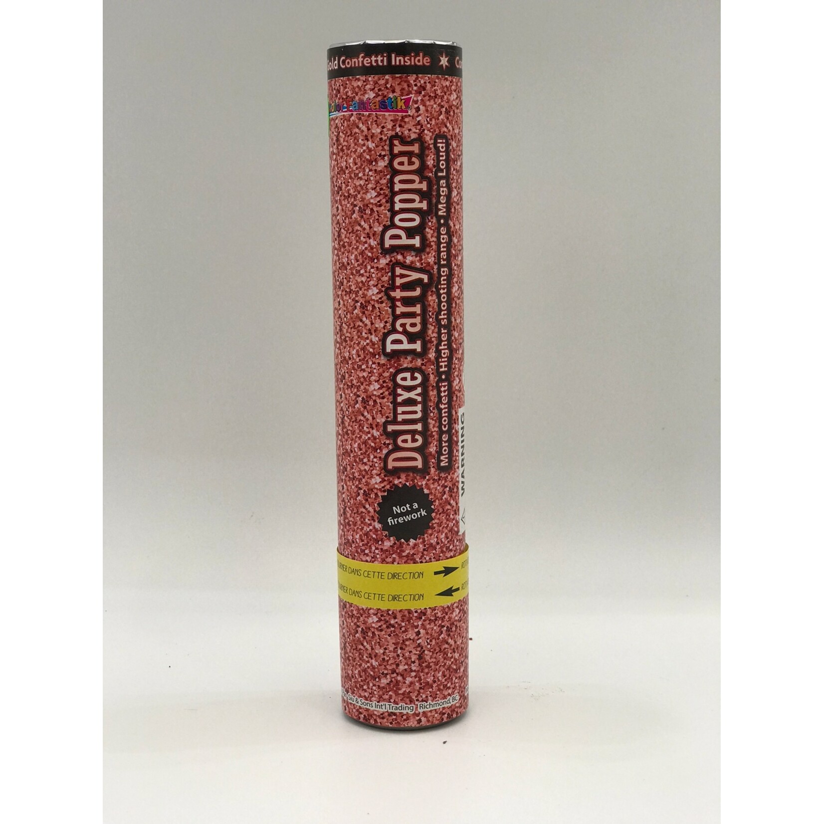 Party Popper Large Outdoor - Rose Gold