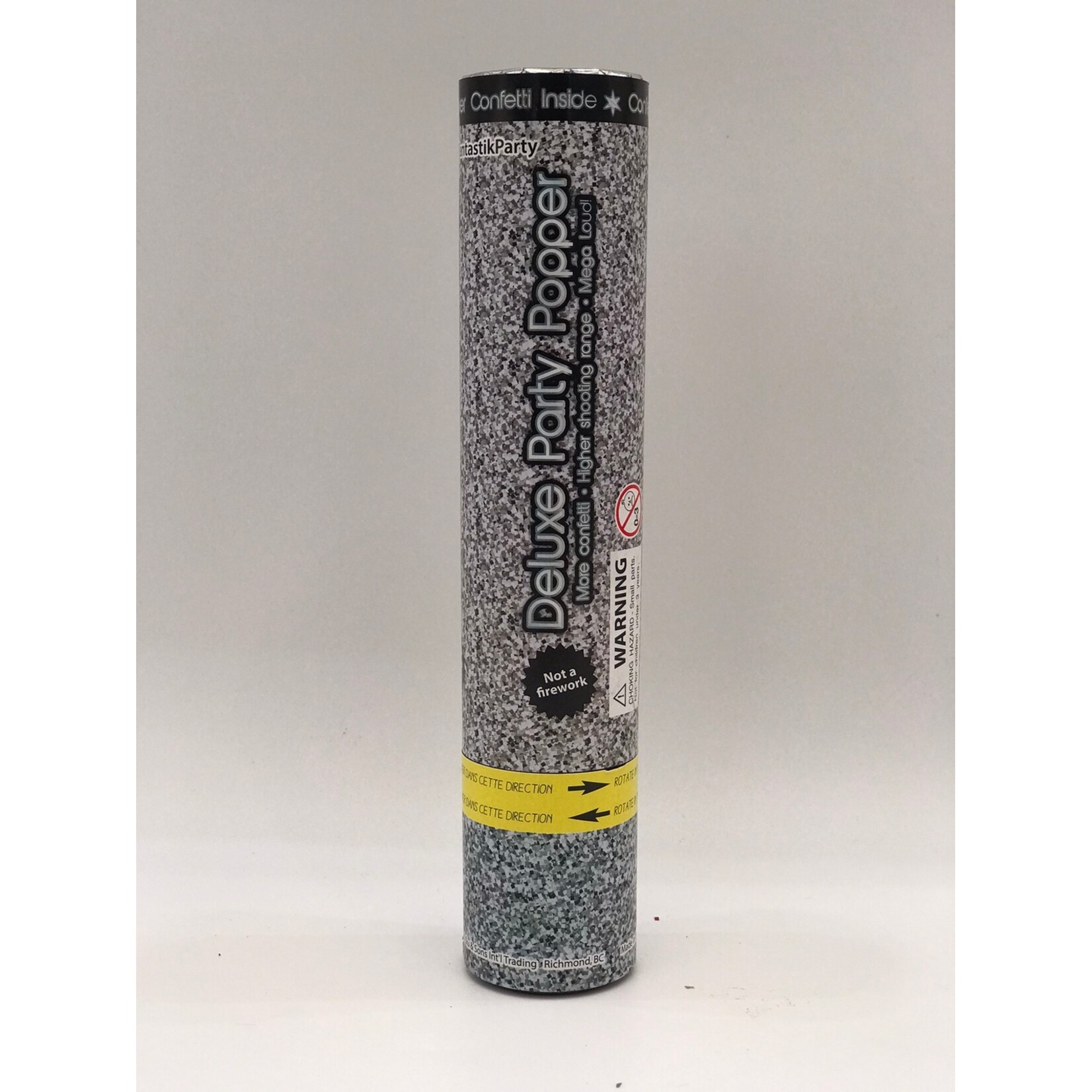 Party Popper Large Outdoor - Silver