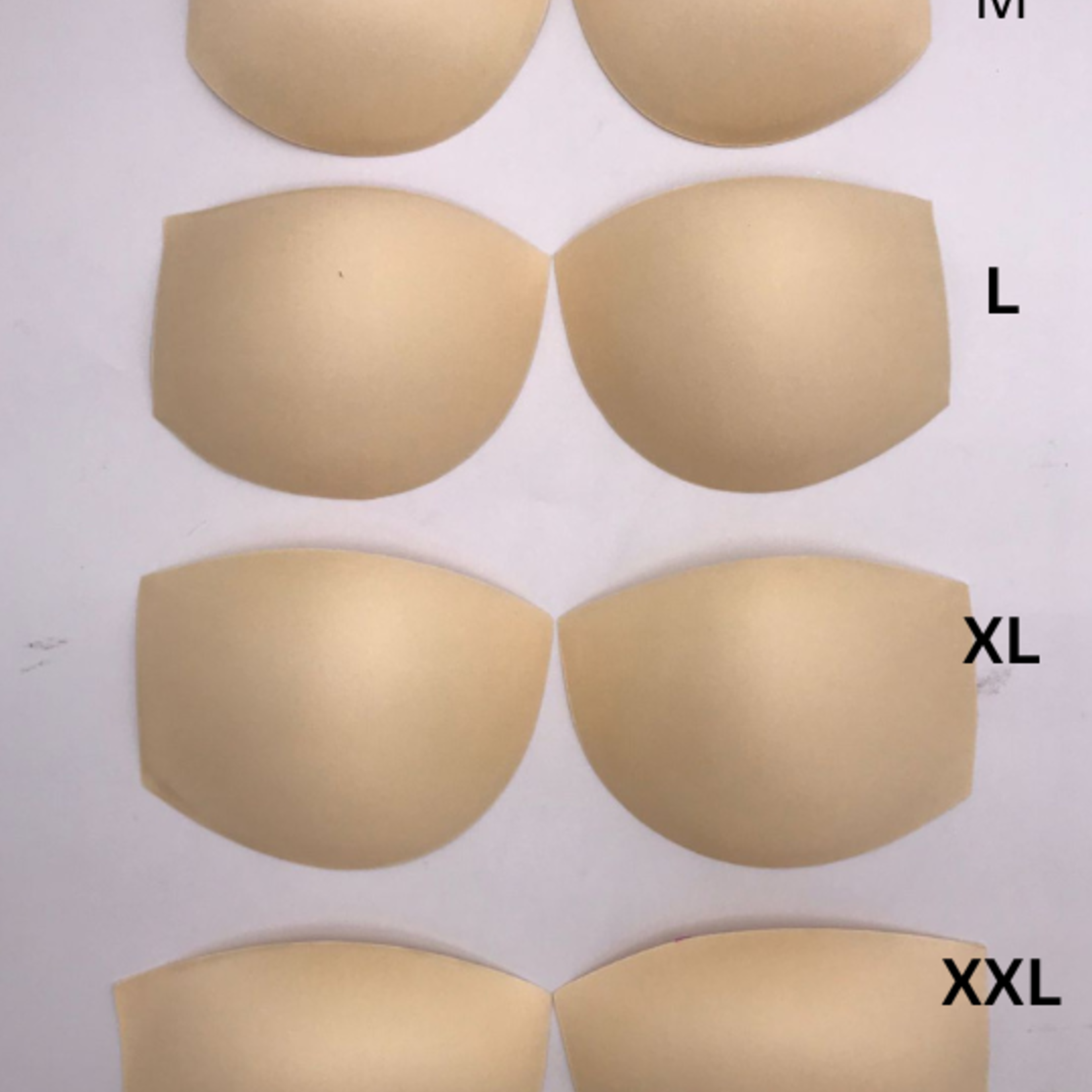 Bra Cup Push Up Cutside (1Pair) - Size XL