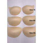 Bra Cup Push Up With Tail (1 Pair) - Size 85