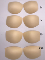 BRA CUP PUSH UP CUTSIDE (10 PAIRS/PACK) - SIZE XL