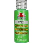 ACRYLIC PAINT A/B GLOW-IN-THE-DARK GREEN 2 OZ.
