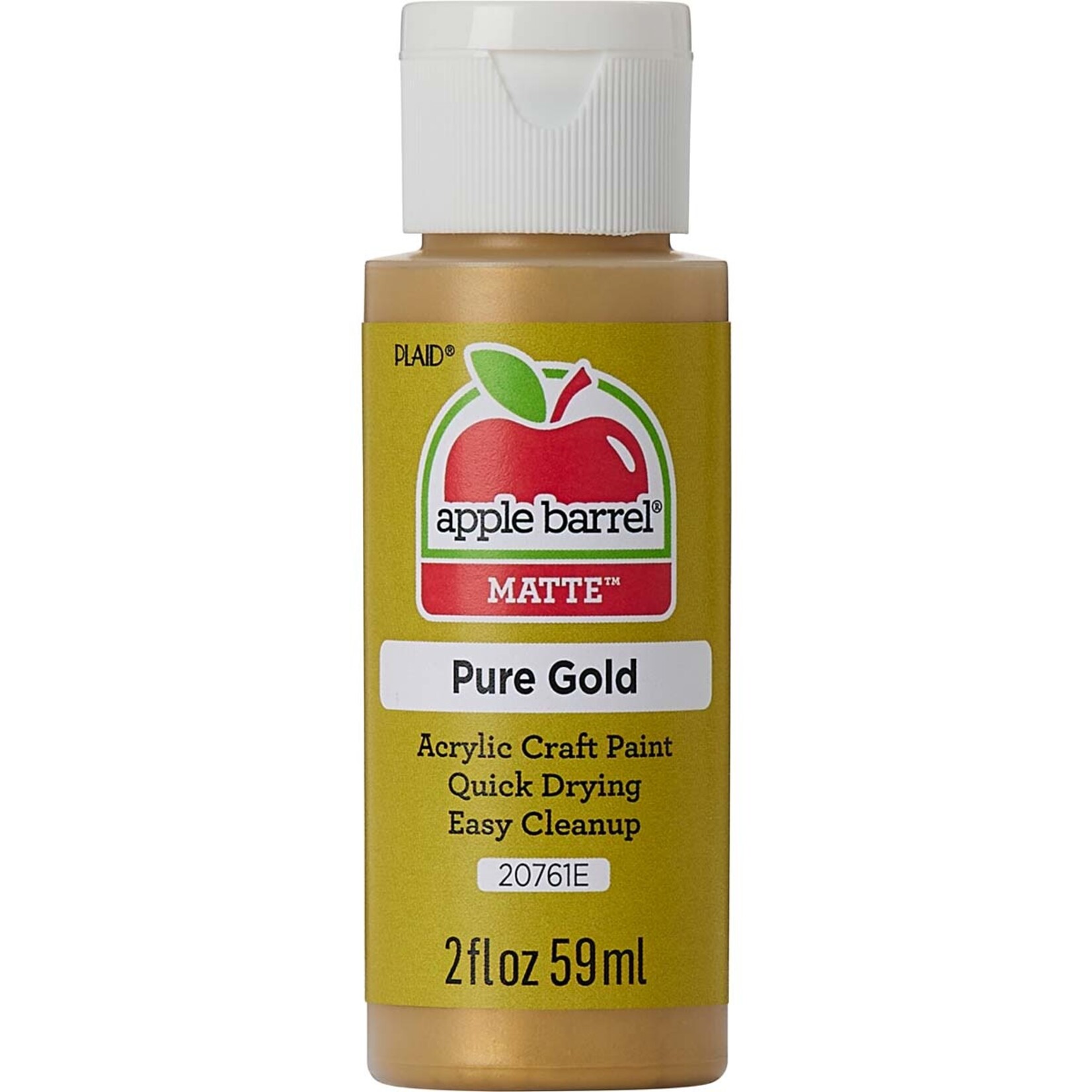 ACRYLIC PAINT A/B PURE GOLD 2 OZ.