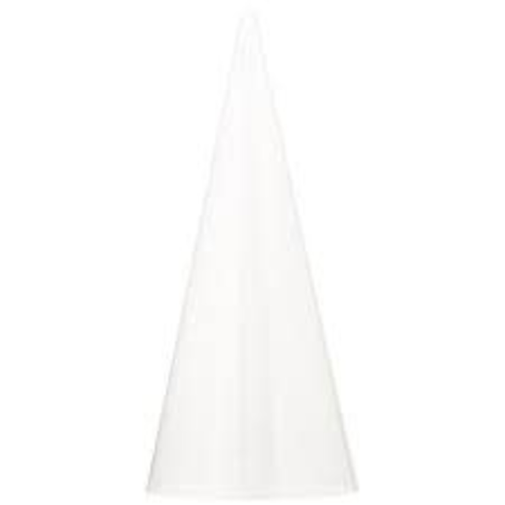 Clear Plastic Cone Small 12 Inches X 5 Inches