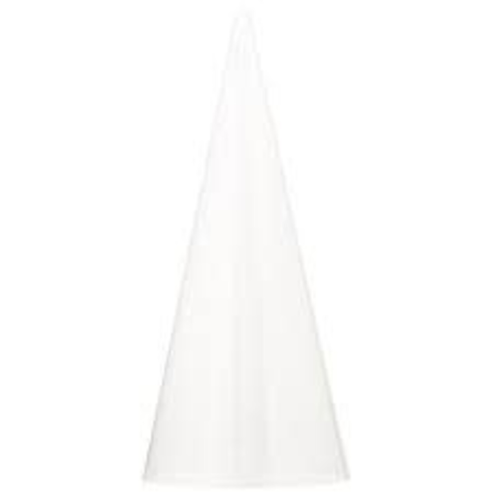 Clear Plastic Cone Small 12 Inches X 5 Inches