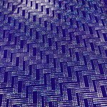 Holographic Dot Maze Pattern Spandex - Purple