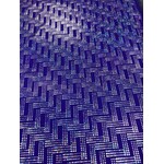 Holographic Dot Maze Pattern Spandex - Purple