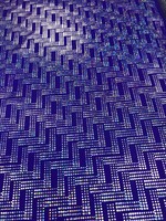 Holographic Dot Maze Pattern Spandex - Purple