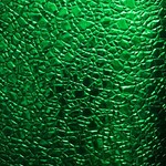 Cracked Ice (Foil) 48 - 50 Inches Kelly Green