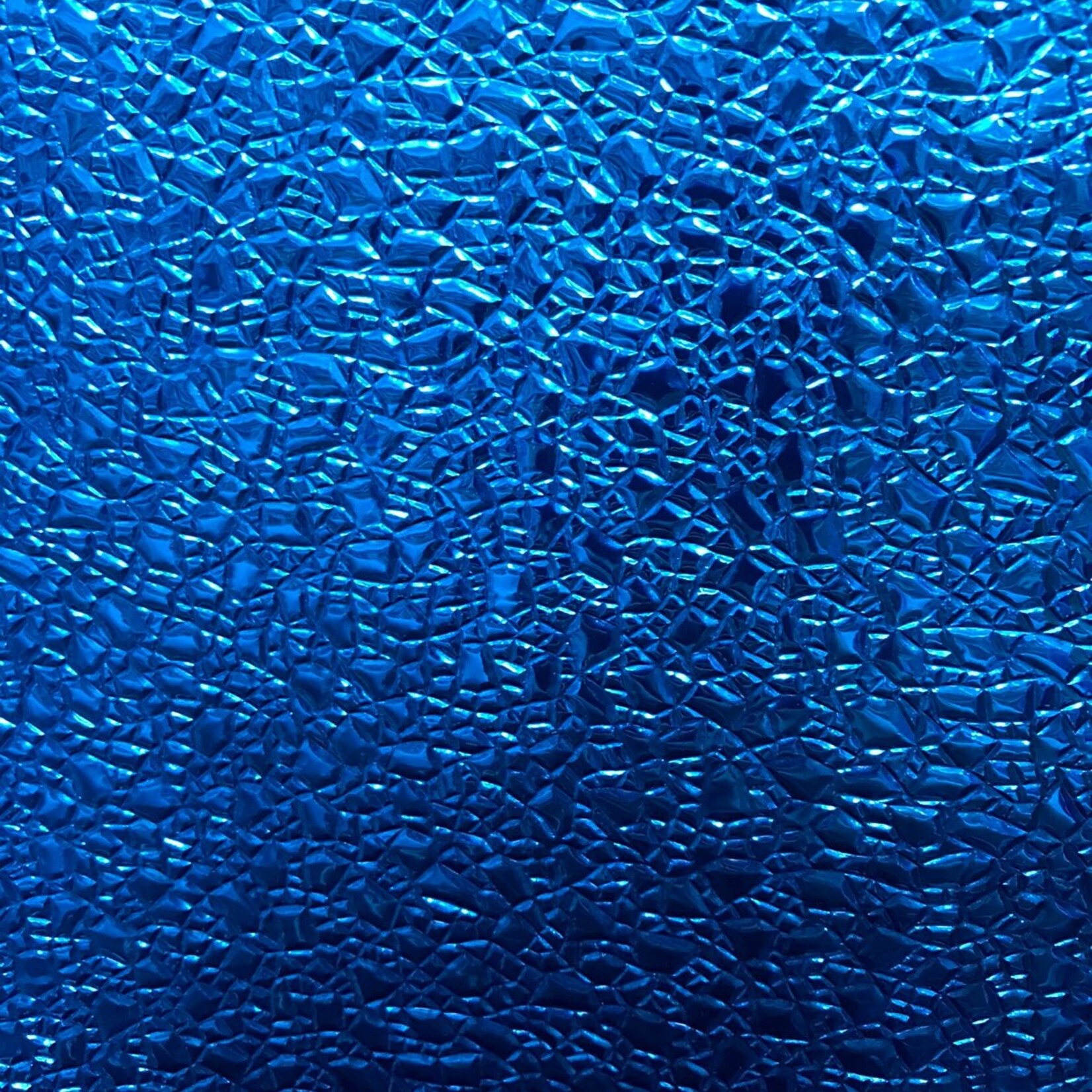 Cracked Ice (Foil) 48 - 50 Inches Blue (Royal)