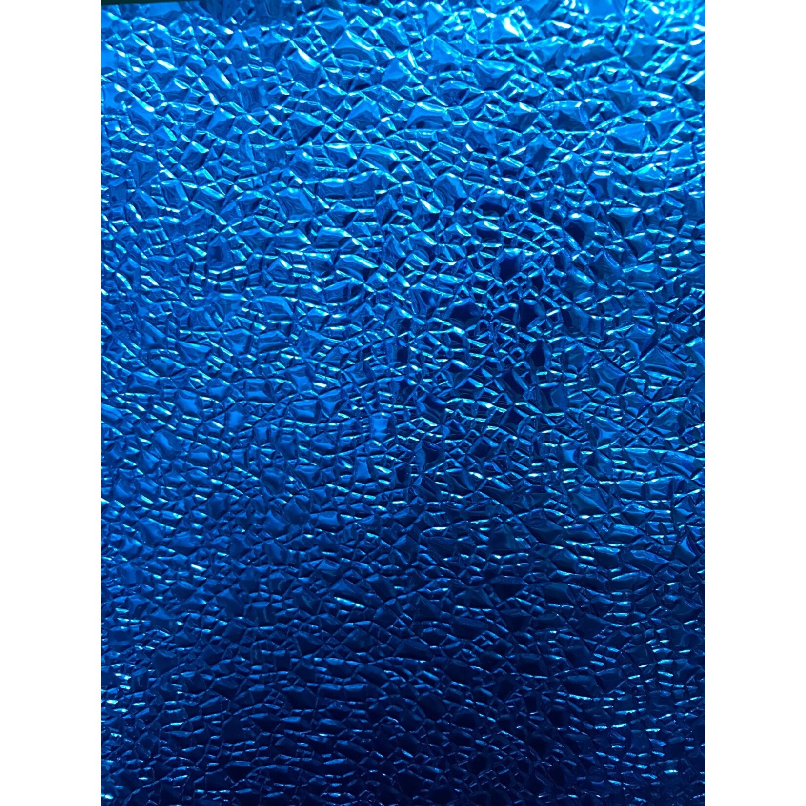 Cracked Ice (Foil) 48 - 50 Inches Blue (Royal)