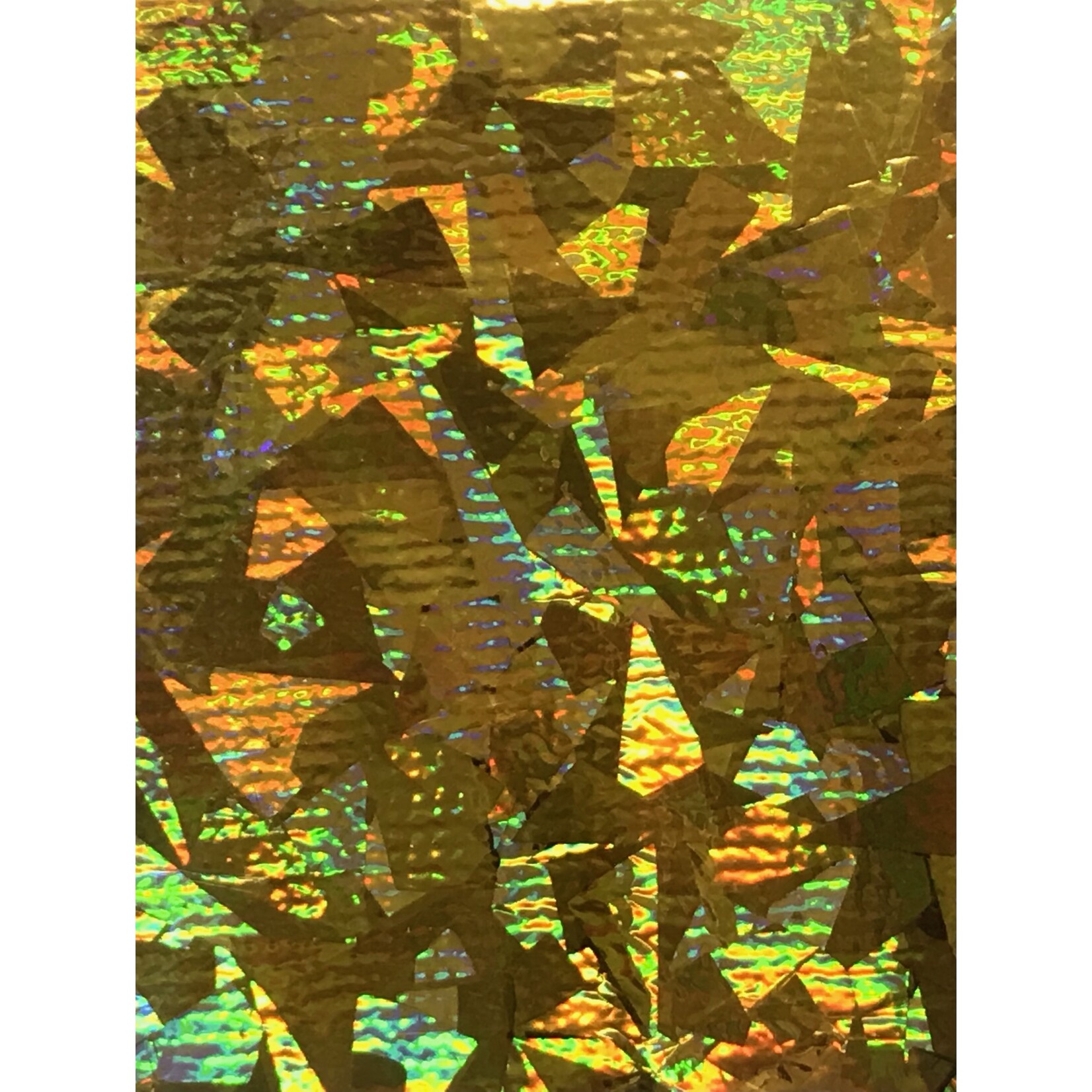 Tricot Lame 42 - 45 Inches Cut Glass Dark Gold