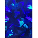 Tricot Lame 42 - 45 Inches Cut Glass Royal Blue