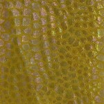 Spandex Holographic Snake Skin Gold