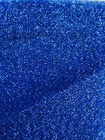 Metallic Satin 54-60 Inches Royal Blue