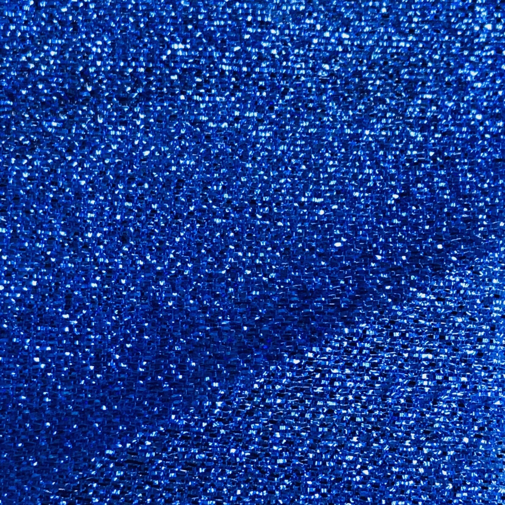 Metallic Satin 54-60 Inches Royal Blue
