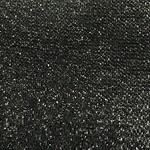 Metallic Satin 54-60 Inches Black