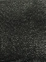 Metallic Satin 54-60 Inches Black