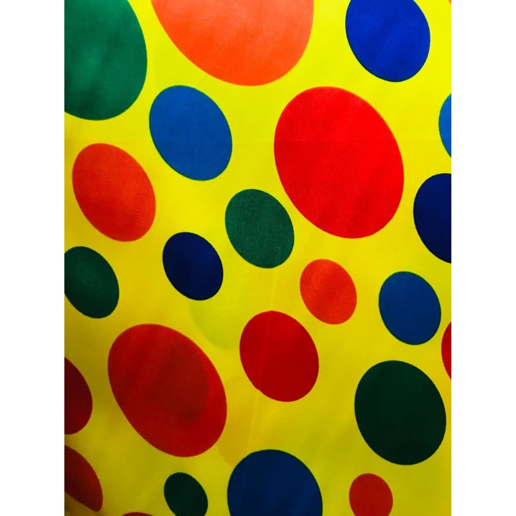 Satin Polyester 58 - 60 Inches Polka Dot - Clown