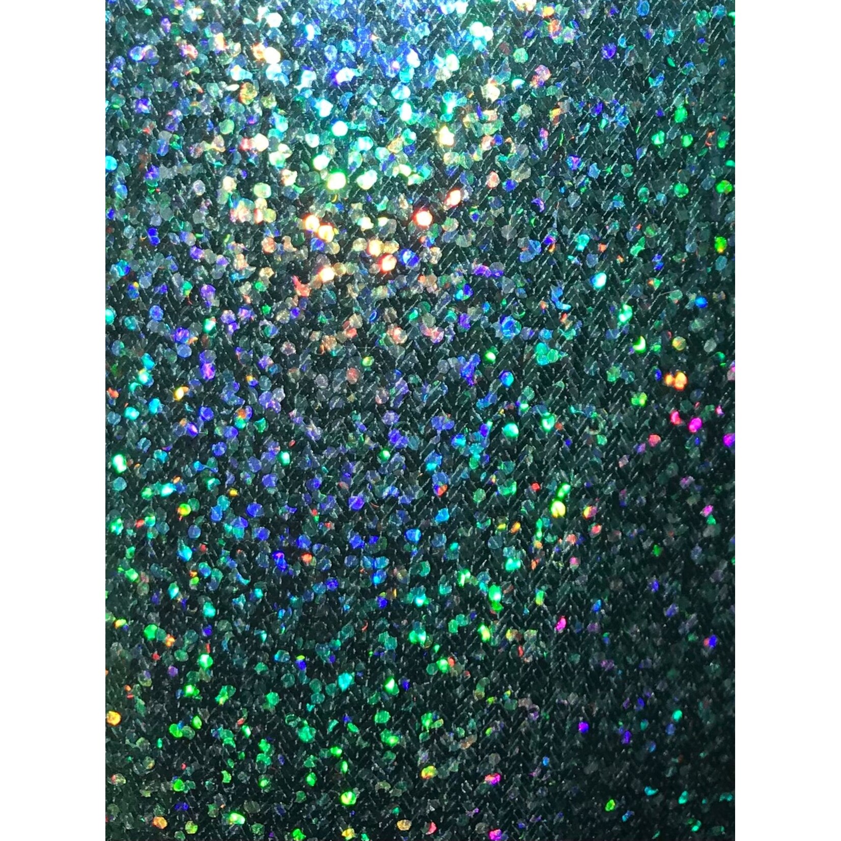 Tricot Lame Sparkle/Dots 45 Inches Turquoise
