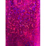 Tricot Lame Sparkle/Dots 45 Inches Fuchsia