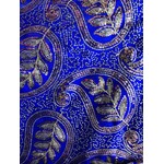 Sequin Brocade Lame - Royal Blue