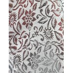 Floral Pattern 1 Brocade Lame - Silver #205