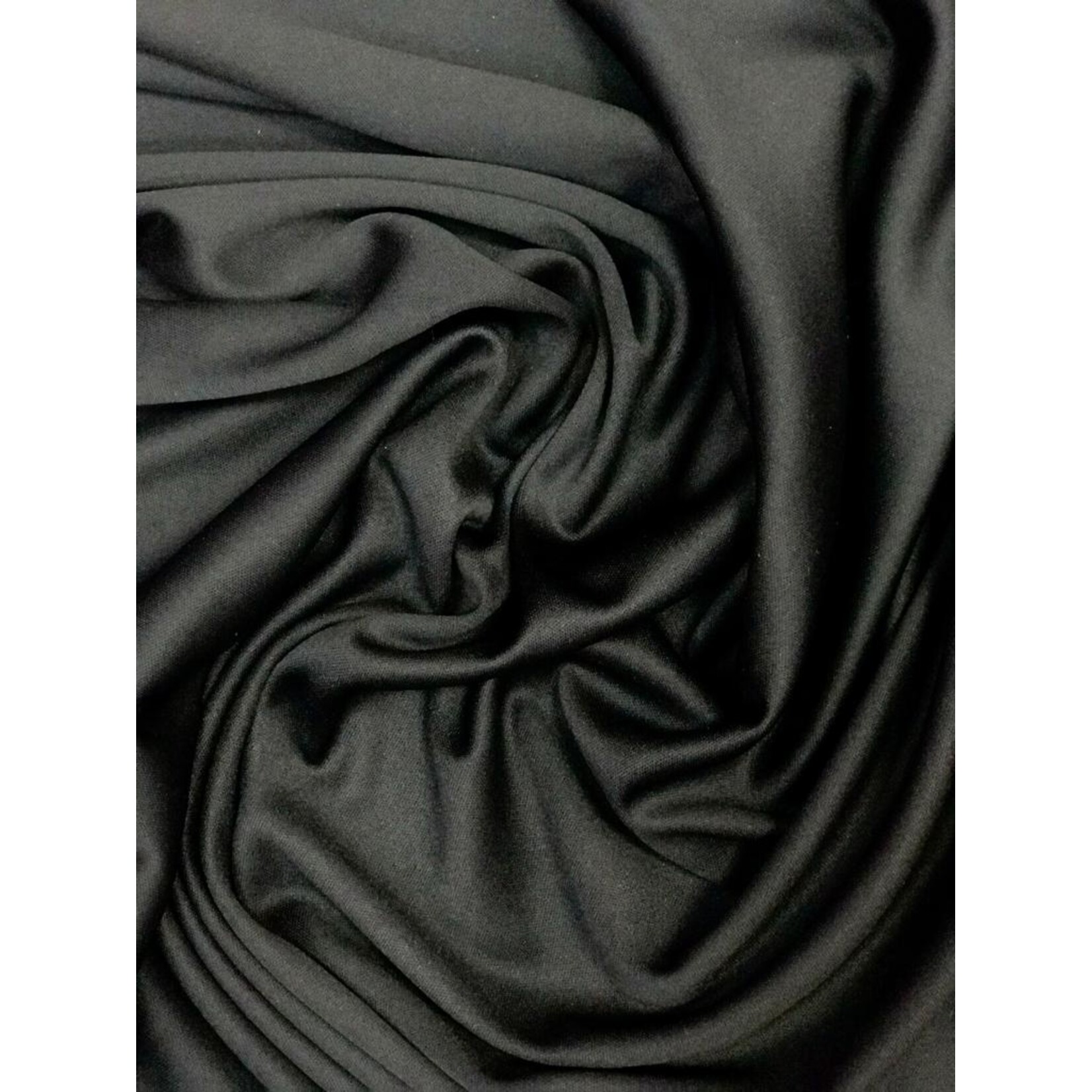 Plain Quiana 60 Inches Black