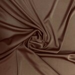 Plain Quiana 60 Inches Chocolate Brown