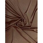 Plain Quiana 60 Inches Chocolate Brown