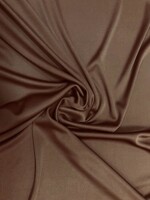 Plain Quiana 60 Inches Chocolate Brown