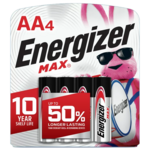 Energizer Battery 4's AA