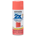 Rustoleum 2X Ultra Cover Gloss Spray Paint 12oz - Coral