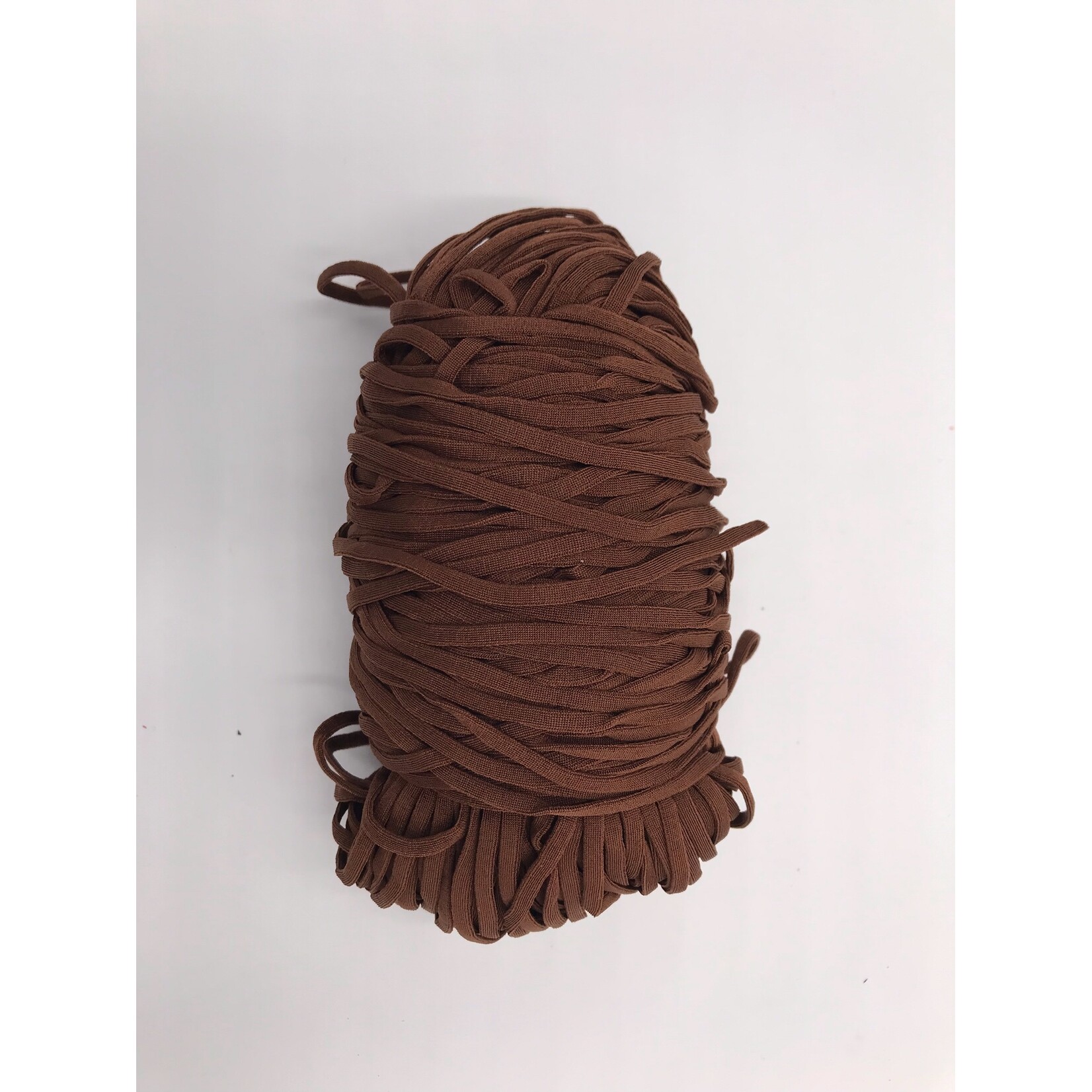 ROUND ELASTIC 1/8 INCH X 100 GRAMS (APPROX 80 YARDS) - BROWN