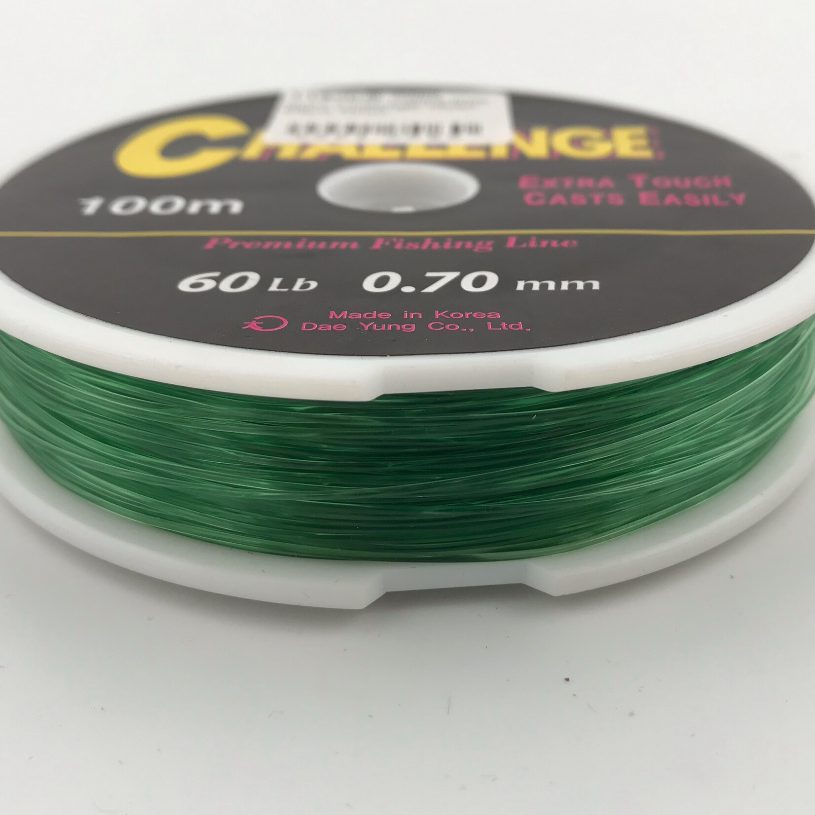 Fishing lines Nylon Challenger Green 60lb/0.70mm