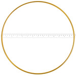 Metal Rings Brass 14 inch (Each)