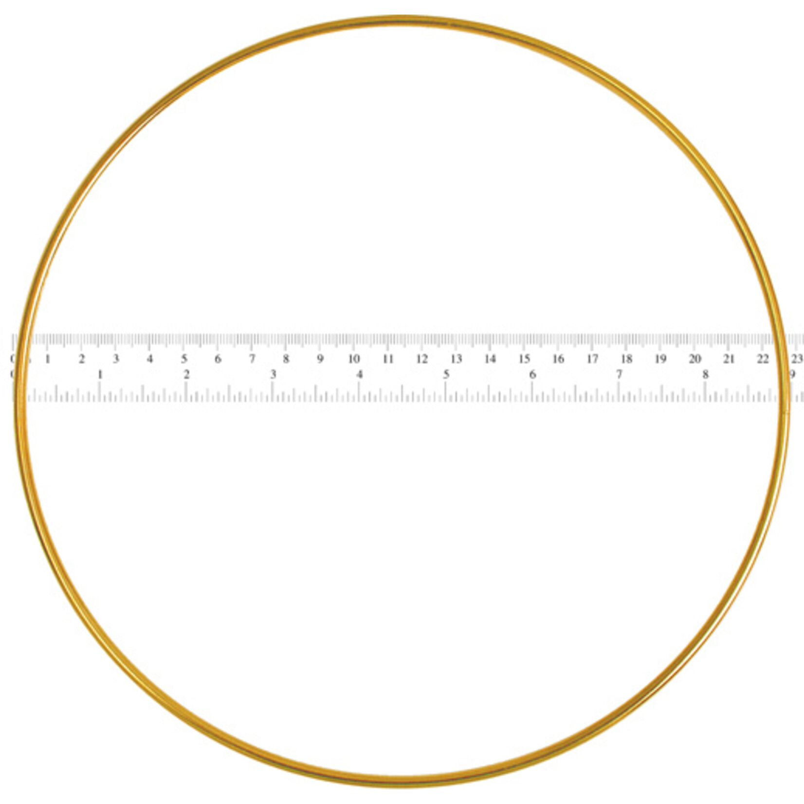 Metal Rings Brass 9 inch (Each)