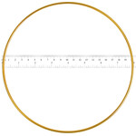 Metal Rings Brass 8 inch (Each)