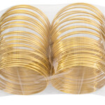 Metal Rings Brass 3 inch (100pcs)