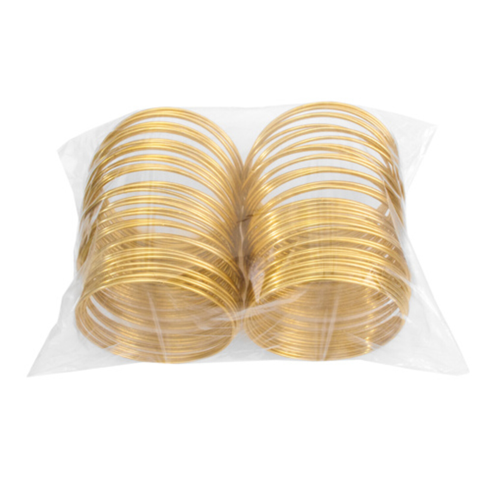 Metal Rings Brass 5 inch (100pcs)