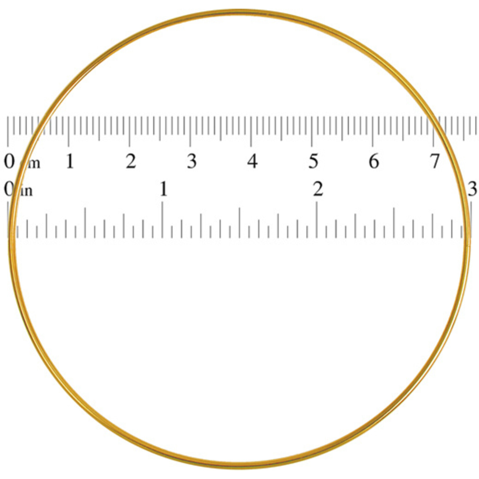 Metal Rings Brass 3 inch (Each)