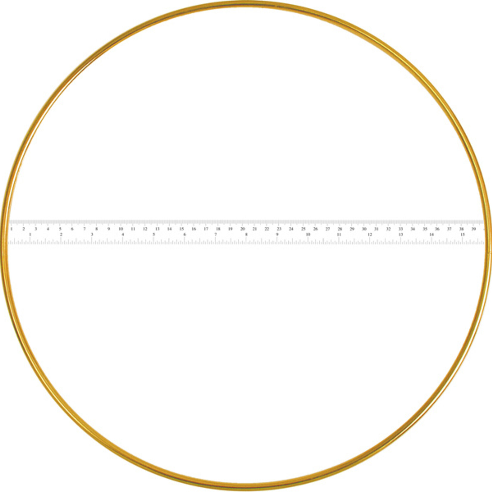 Metal Rings Brass 16 inch (10pcs)