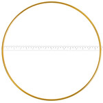 Metal Rings Brass 16 inch (Each)