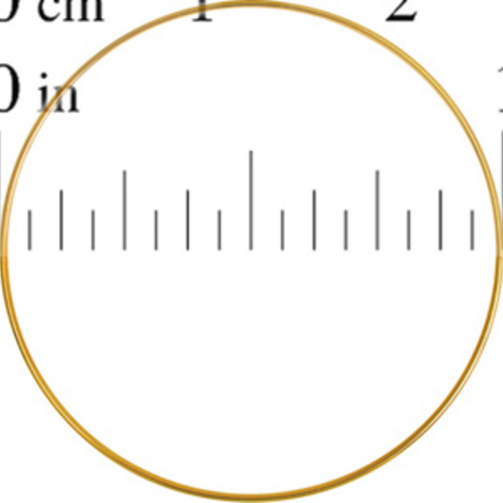 Metal Rings Brass 1 inch (Each)