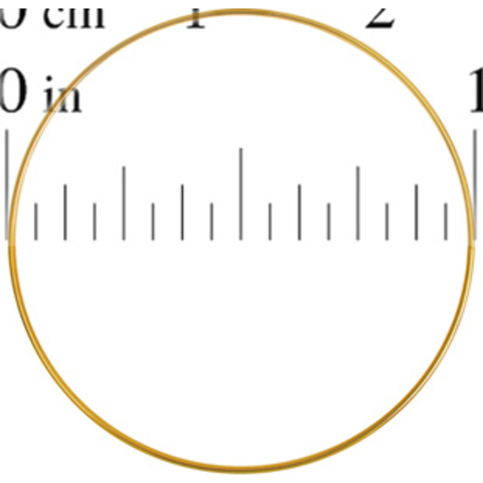 Metal Rings Brass 1 inch (Each)