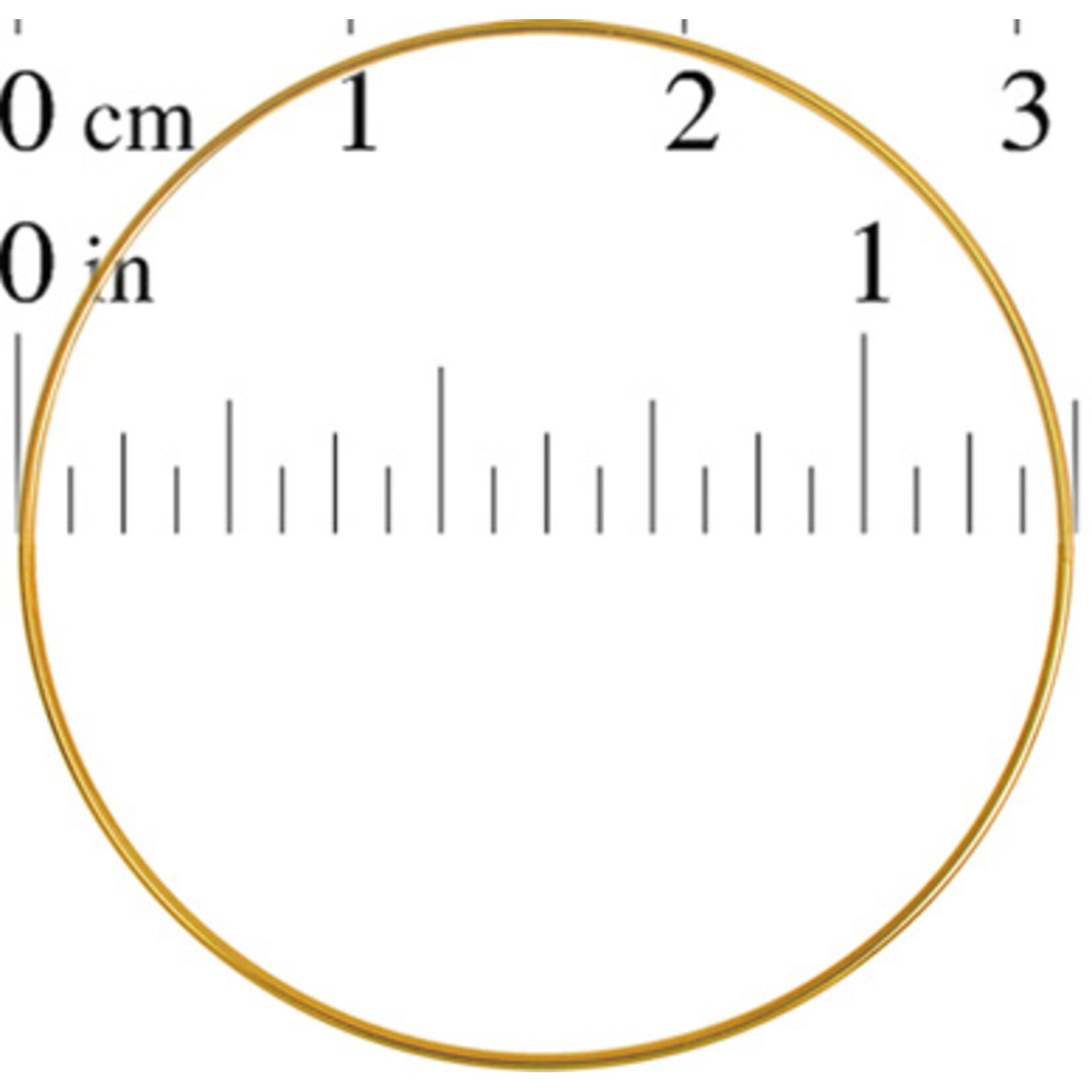 Metal Rings Brass 1.25 inch (Each)