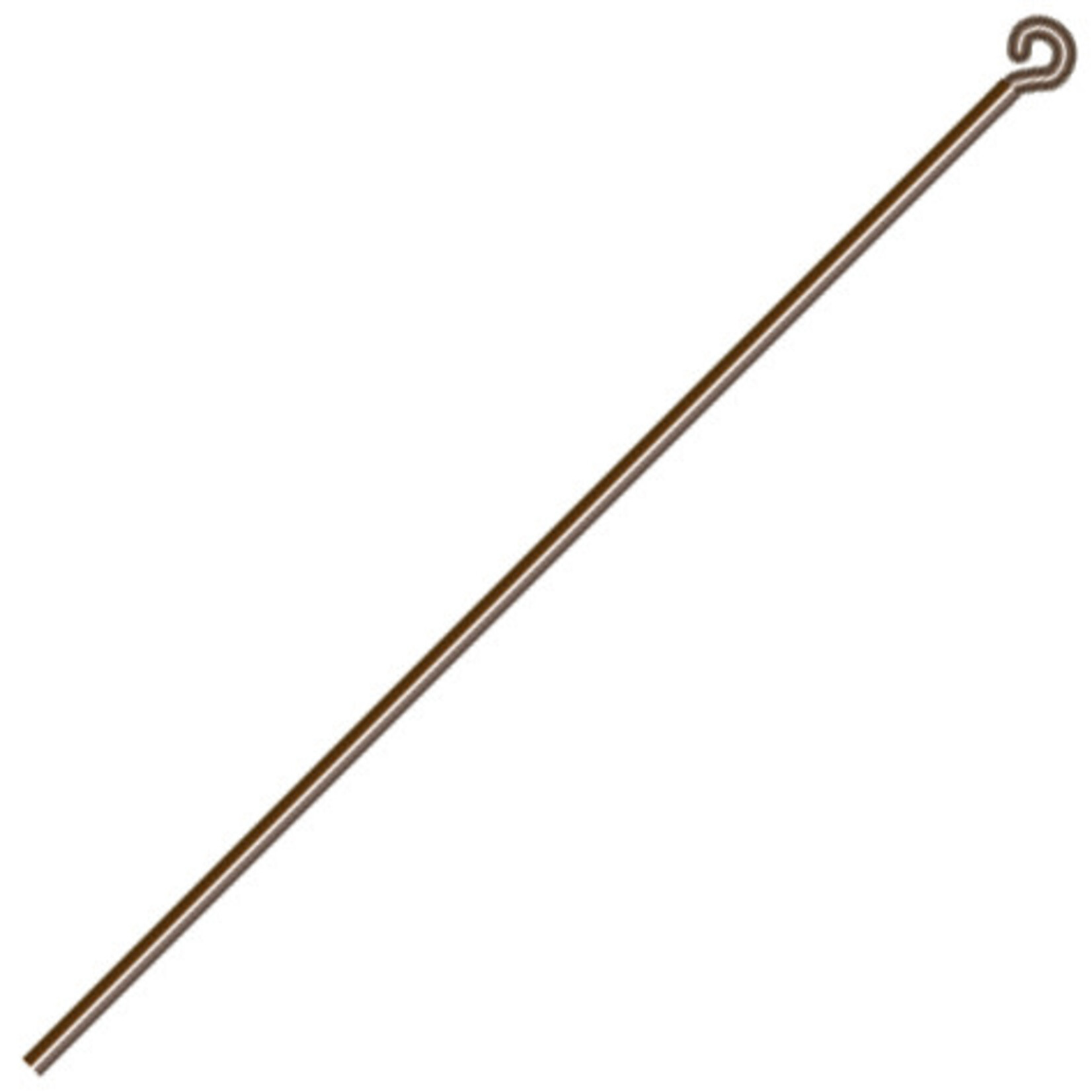 Eye Pins (500pcs) Gunmetal 2 Inches 20 ga(.032)
